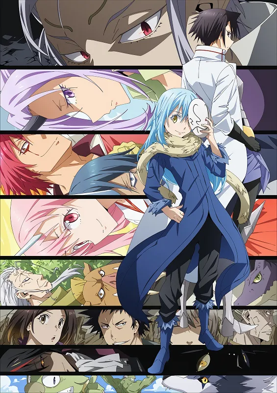 Tensei shitara Slime Datta Ken 2nd Season official cover