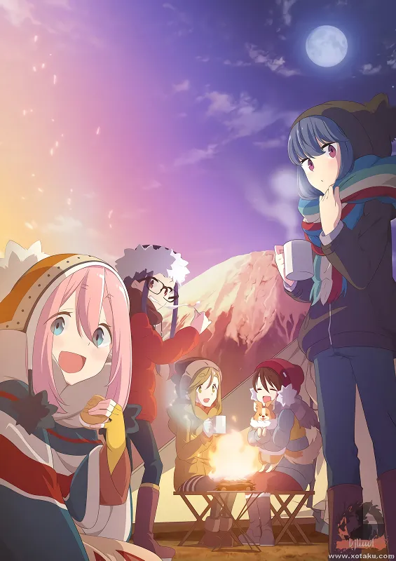 Yuru Camp△ official cover