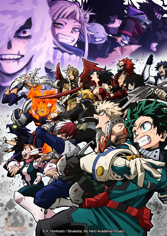 Boku no Hero Academia 6th Season official cover