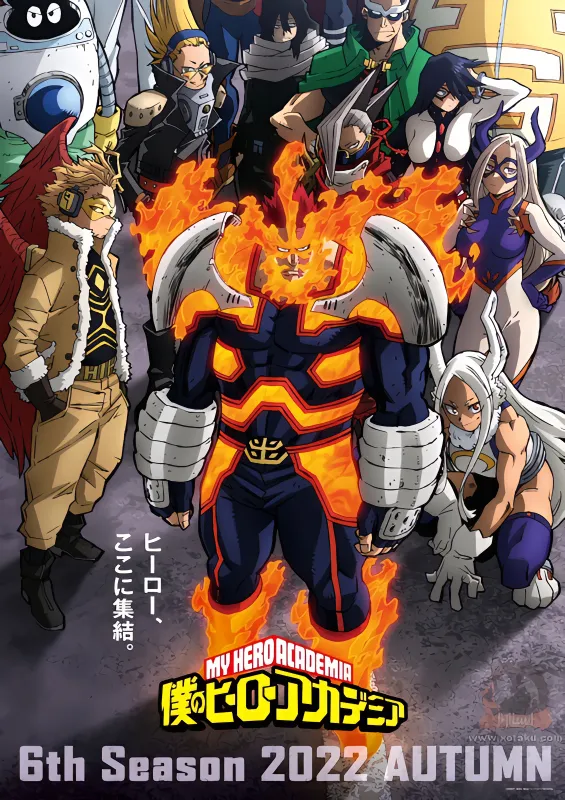 Boku no Hero Academia 6th Season official image 1
