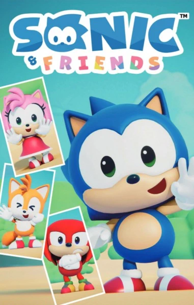 Sonic & Friends official cover Sonic & Friends official cover