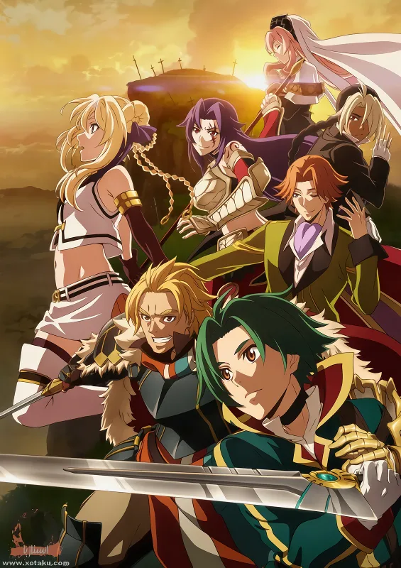Grancrest Senki official cover Grancrest Senki official cover