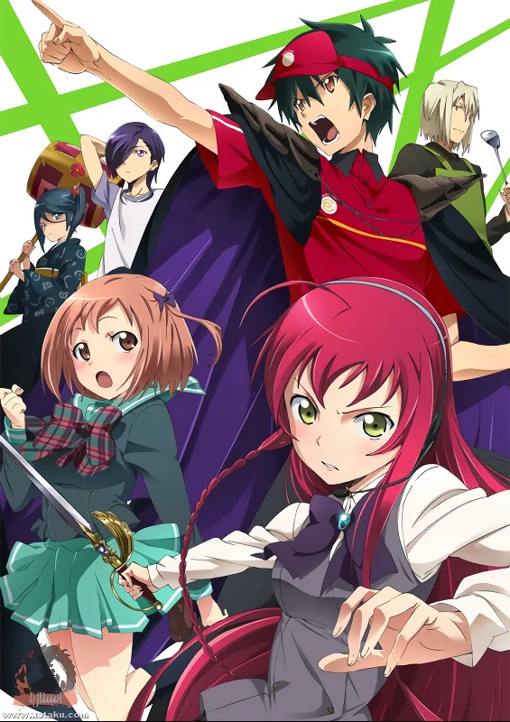 Hataraku Maou-sama! — الغلاف الرسمي