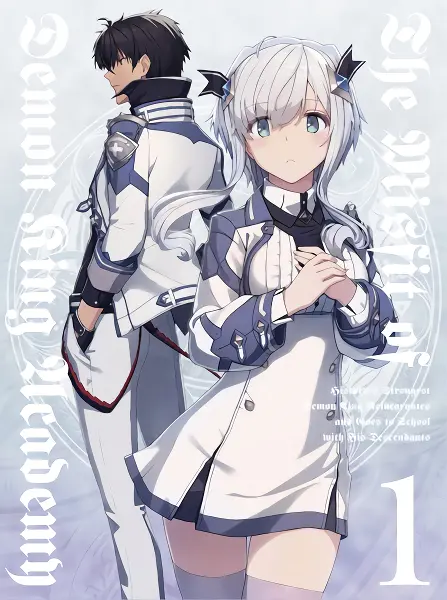 Maou Gakuin no Futekigousha: Shijou Saikyou no Maou no Shiso, Tensei shite Shison-tachi no Gakkou e Kayou — صورة رسمية 3