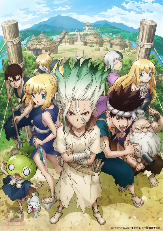 Dr. Stone official cover