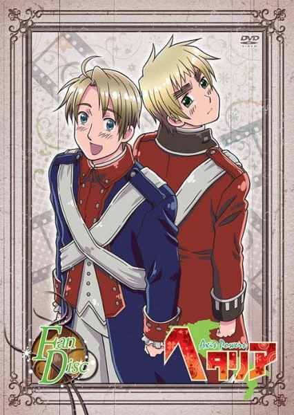 Hetalia Axis Powers Fan Disc — الغلاف الرسمي