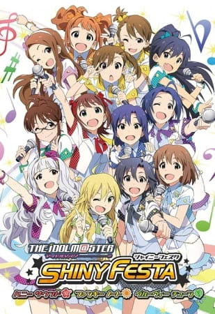 The iDOLM@STER Shiny Festa official cover