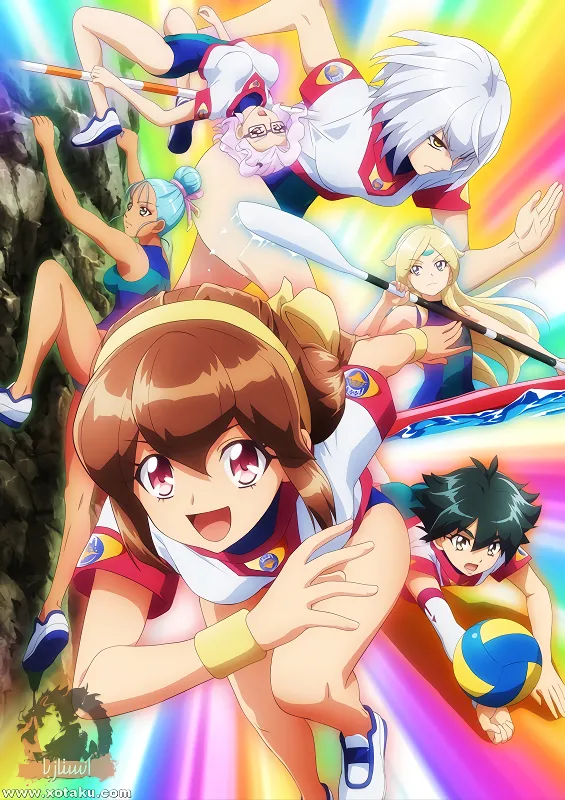 Battle Athletess Daiundoukai ReSTART! official cover