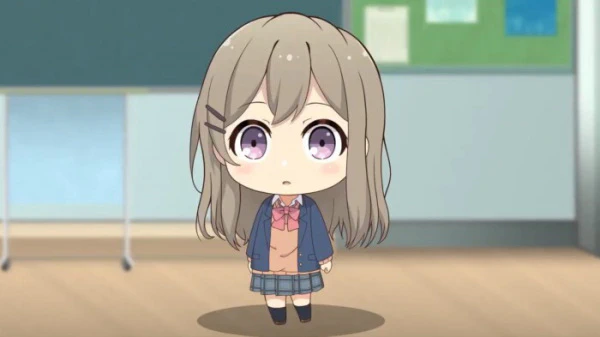 Adachi to Shimamura Mini Anime — الغلاف الرسمي