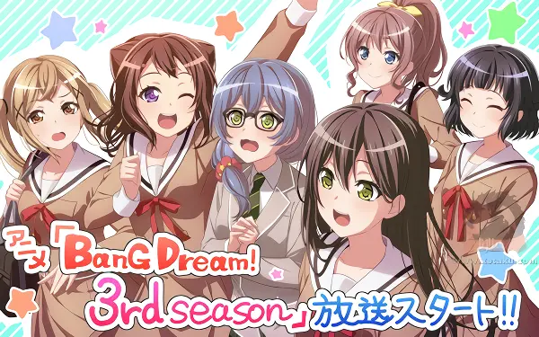 BanG Dream! 3rd Season official image 1 BanG Dream! 3rd Season official image 1