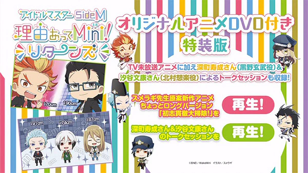 The iDOLM@STER SideM: Wake Atte Mini! - Shoshi Kantetsu Daisouji! official image 1