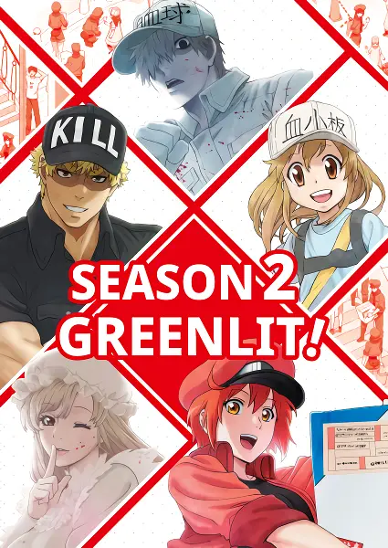 Hataraku Saibou!! official image 1