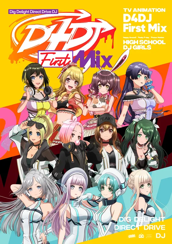 D4DJ First Mix official cover