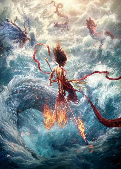 Nezha Zhi Mo Tong Nao Hai official cover