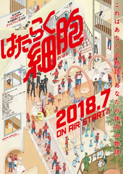 Hataraku Saibou official image 2