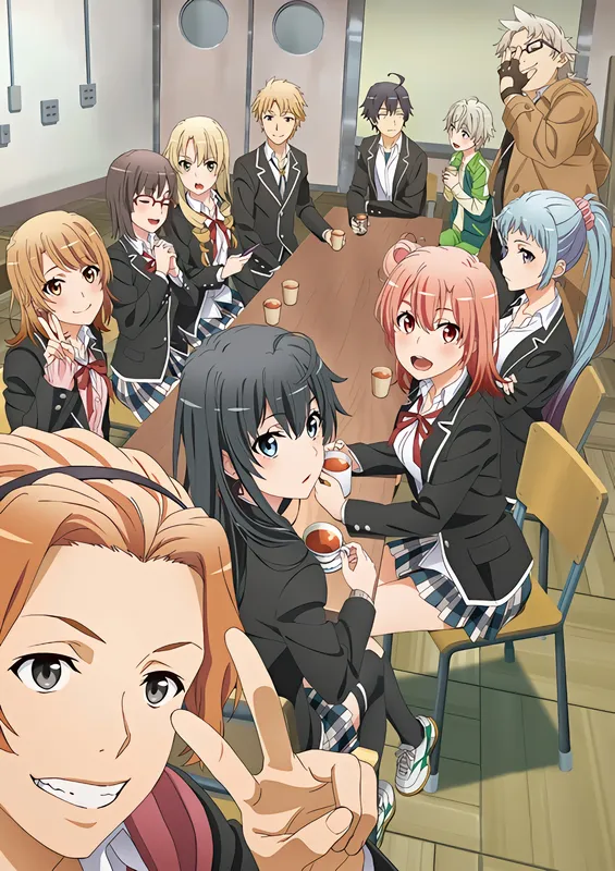 Yahari Ore no Seishun Love Comedy wa Machigatteiru. Kan official cover