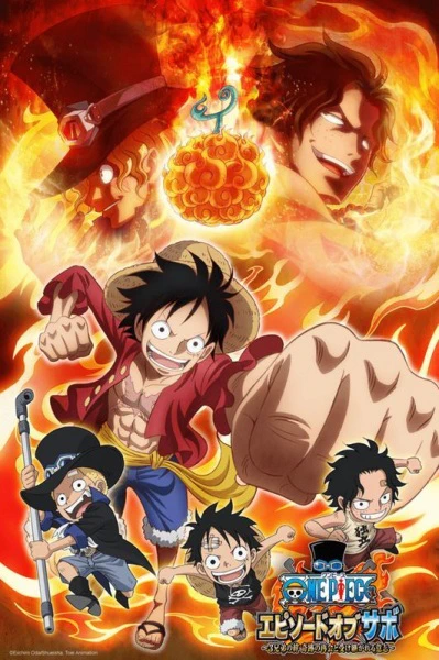 One Piece: Episode of Sabo - 3 Kyoudai no Kizuna Kiseki no Saikai to Uketsugareru Ishi official cover