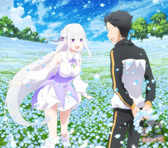 Re:Zero kara Hajimeru Isekai Seikatsu - Memory Snow official cover Re:Zero kara Hajimeru Isekai Seikatsu - Memory Snow official cover