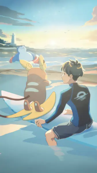 Pokemon to Ohayou Pokemon to Oyasumi official cover