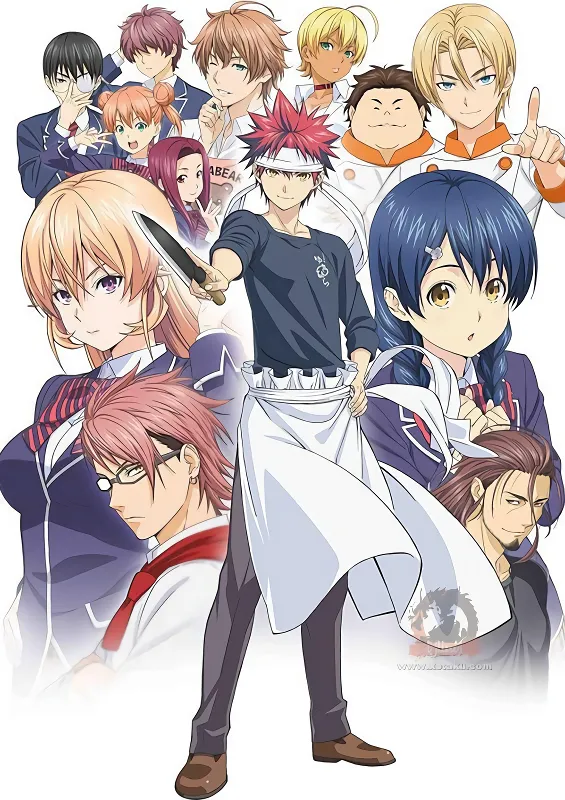 Shokugeki no Souma official cover