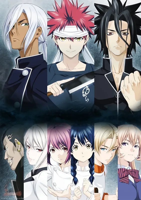 Shokugeki no Souma: Ni no Sara official cover