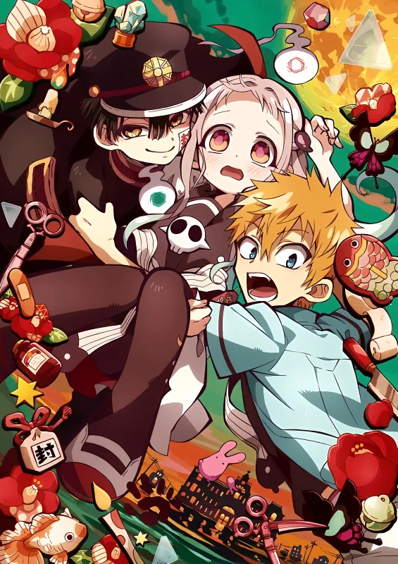 Jibaku Shounen Hanako-kun official cover