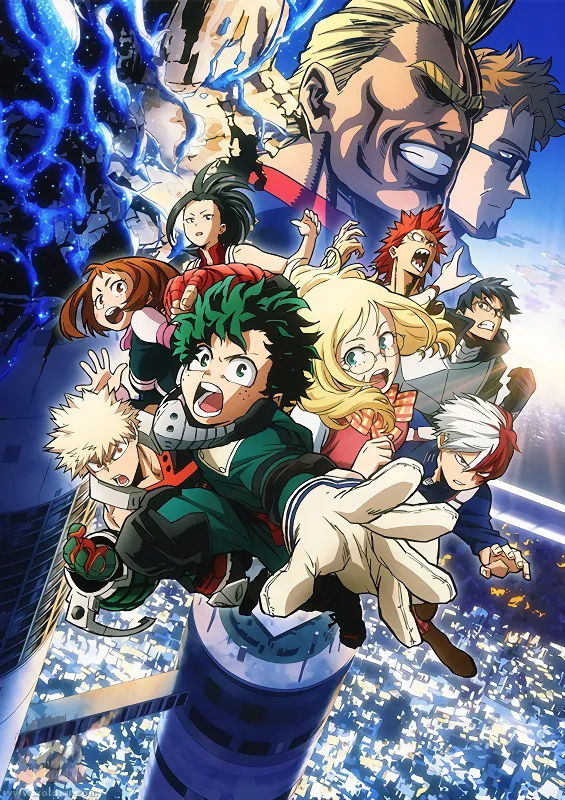 Boku no Hero Academia the Movie 1: Futari no Hero official cover