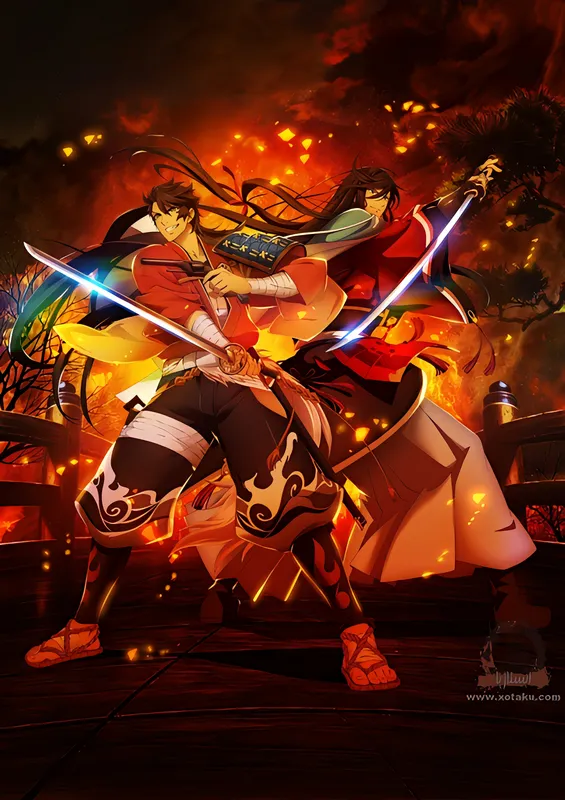 Katsugeki/Touken Ranbu official cover