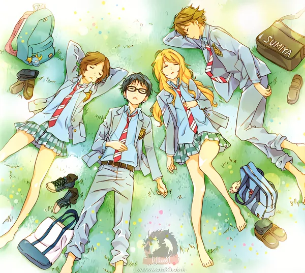Shigatsu wa Kimi no Uso official image 1