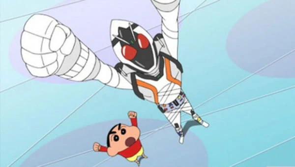 Kamen Rider Fourze x Crayon Shin-chan — الغلاف الرسمي Kamen Rider Fourze x Crayon Shin-chan — الغلاف الرسمي
