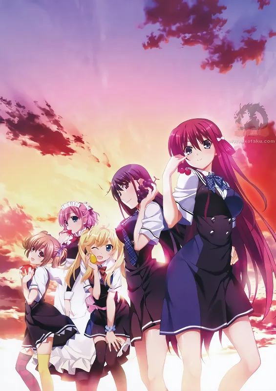 Grisaia no Kajitsu official cover